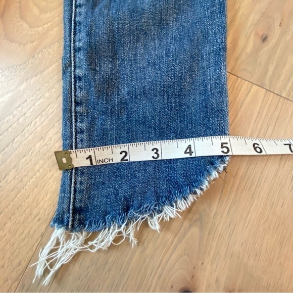 FRAME Le Skinny de Jeanne Jeans Curved Frayed Hem - Picture 14 of 14